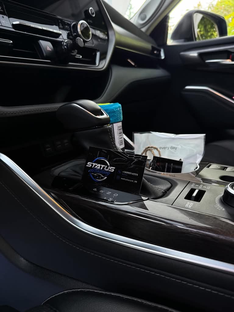 Interior detailing result